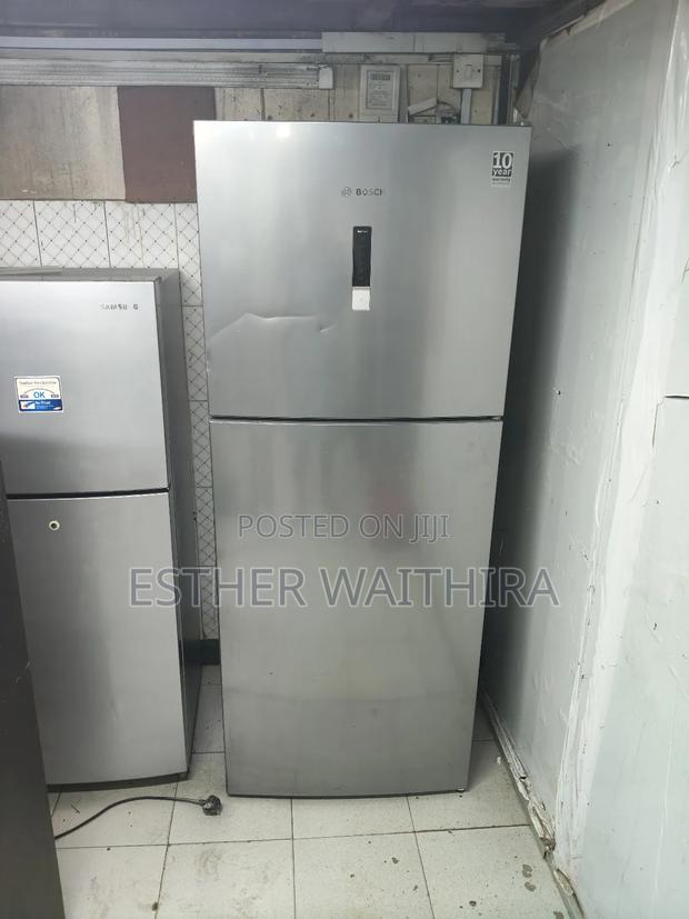 Bosch Silver Double Doors Fridge - main view