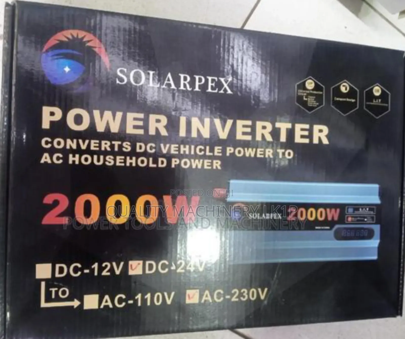 Power Inverter Solar Pex 2000w