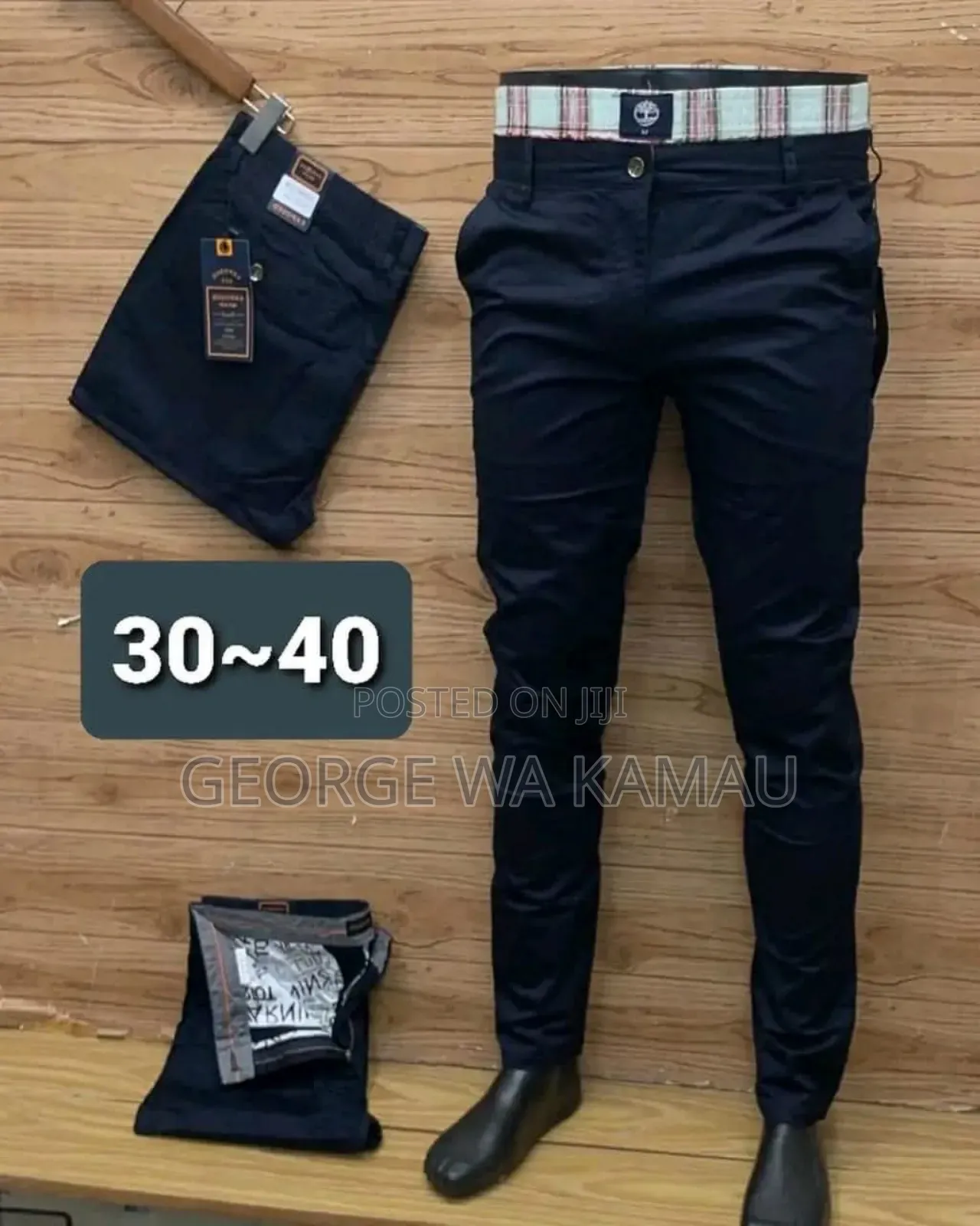 Soft Khaki Trousers