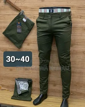 Soft Khaki Trousers
