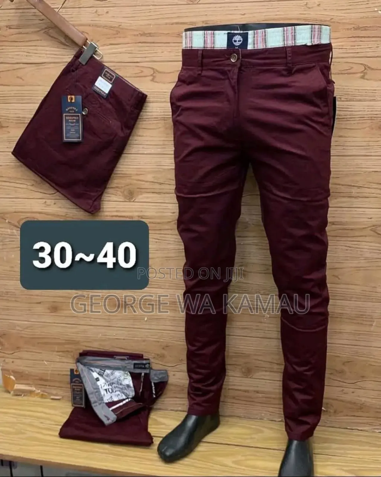 Soft Khaki Trousers