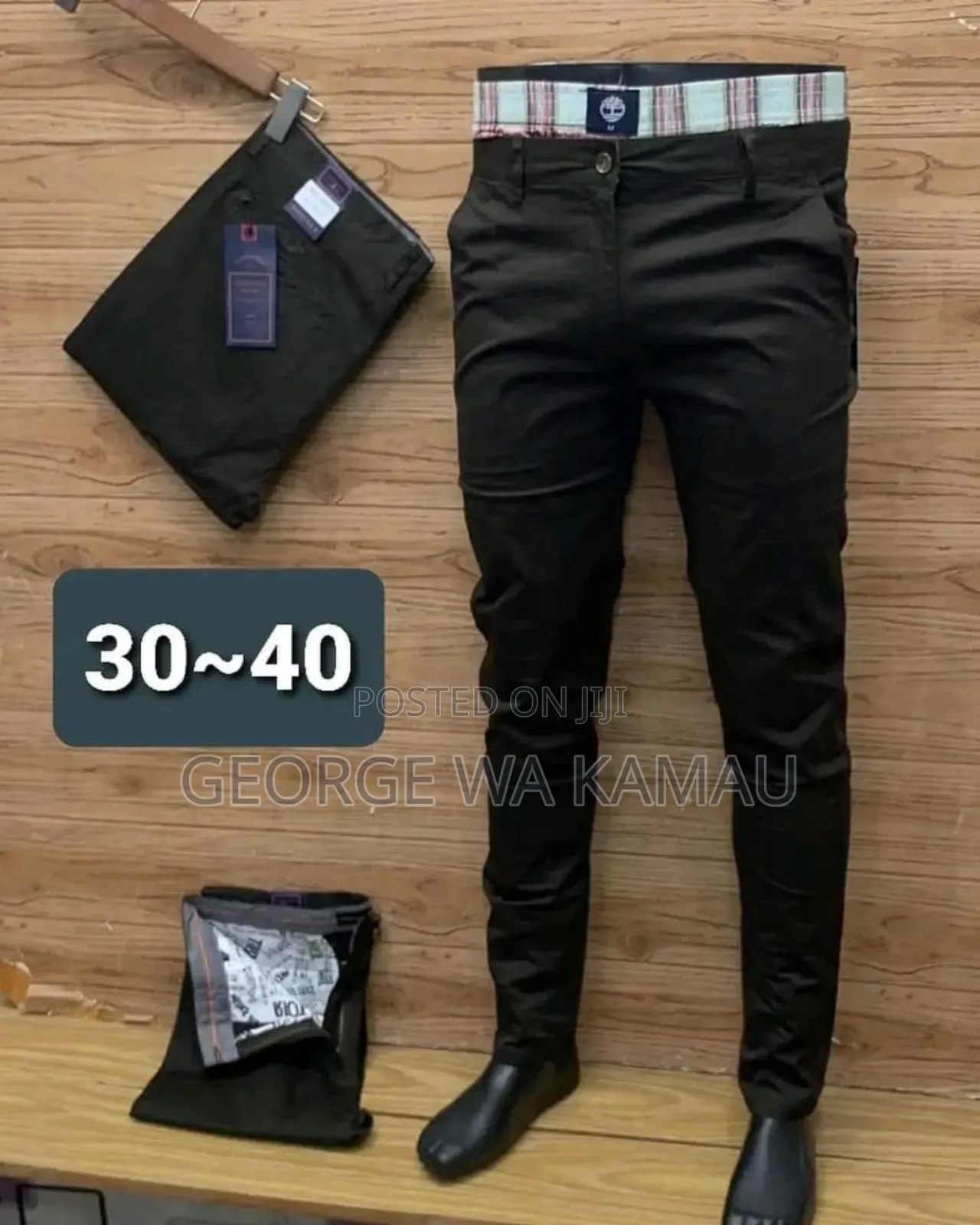 Soft Khaki Trousers