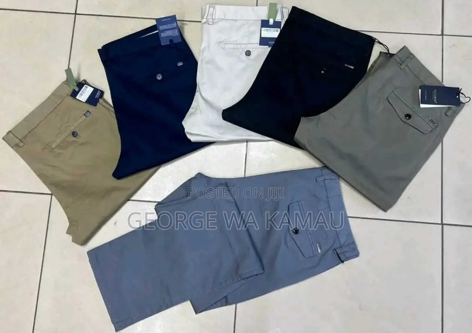 Soft Khaki Trousers