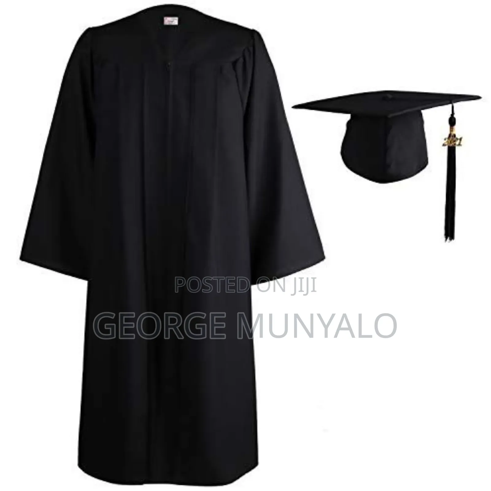 Plain Graduation Gown (Without Cap)