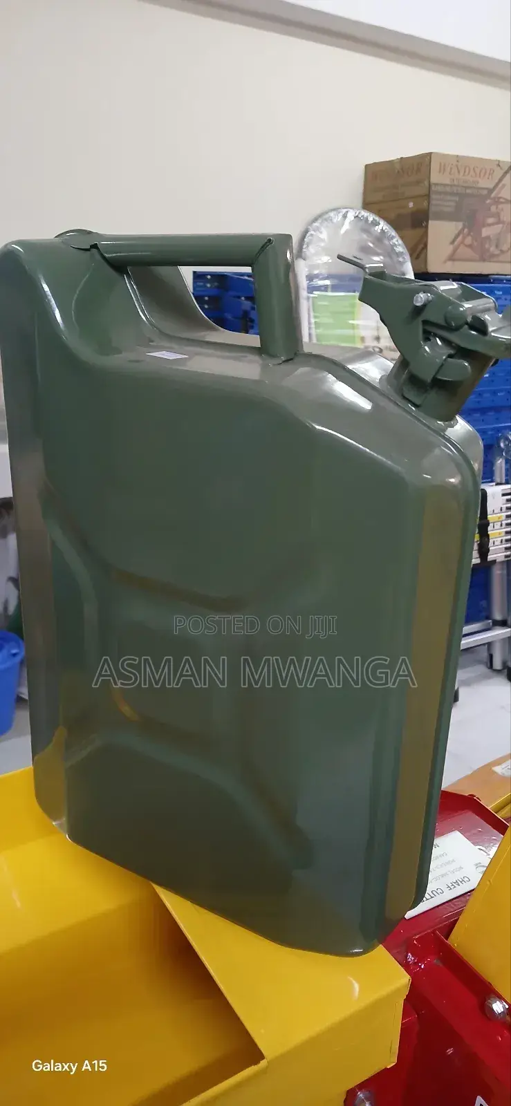 Metal Fuel Container 20l