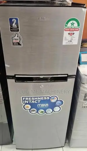 Mika Fridge 138l, 2 Door,Double Fridge