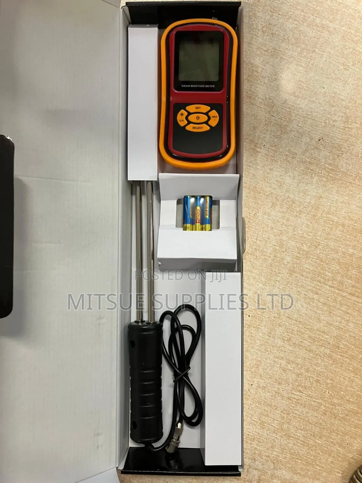 Moisture Meter Portable With Probe Digital Gm640
