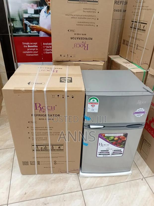 Roch 92 Liters Double Door Quality Fridge 2 Doors