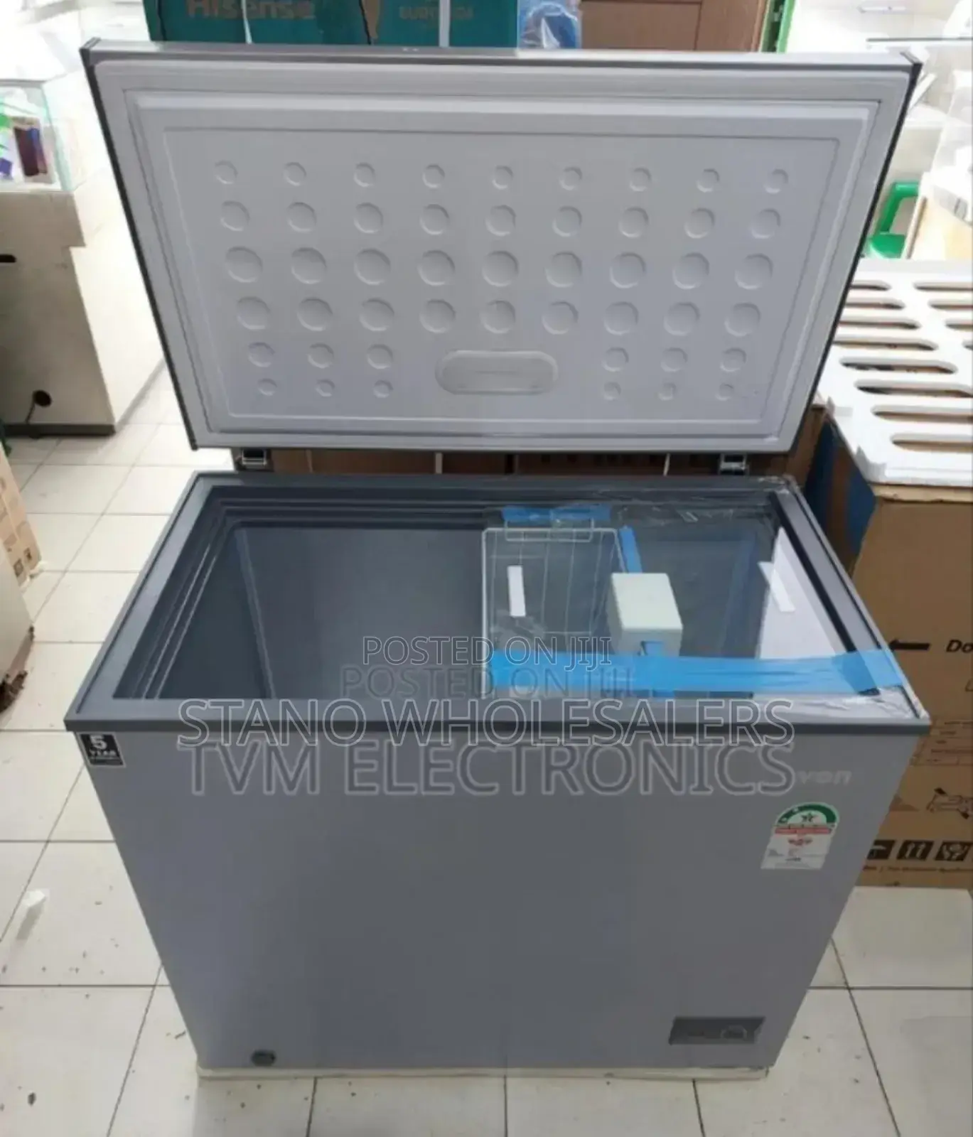With Glass Slide- Von 198l Freezer