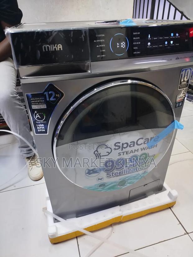 Mika Washing Machine 12kg Front Load - thumbnail 2