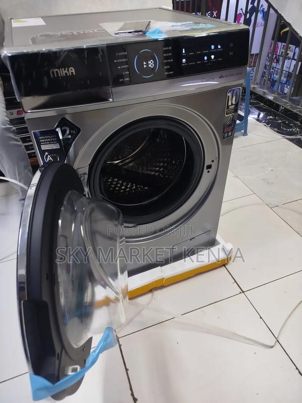 Mika Washing Machine 12kg Front Load - thumbnail 3