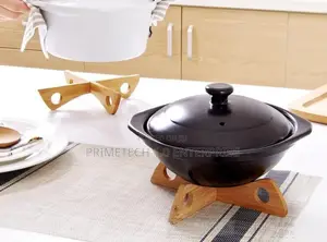 Bamboo Wooden Pot Coaster
