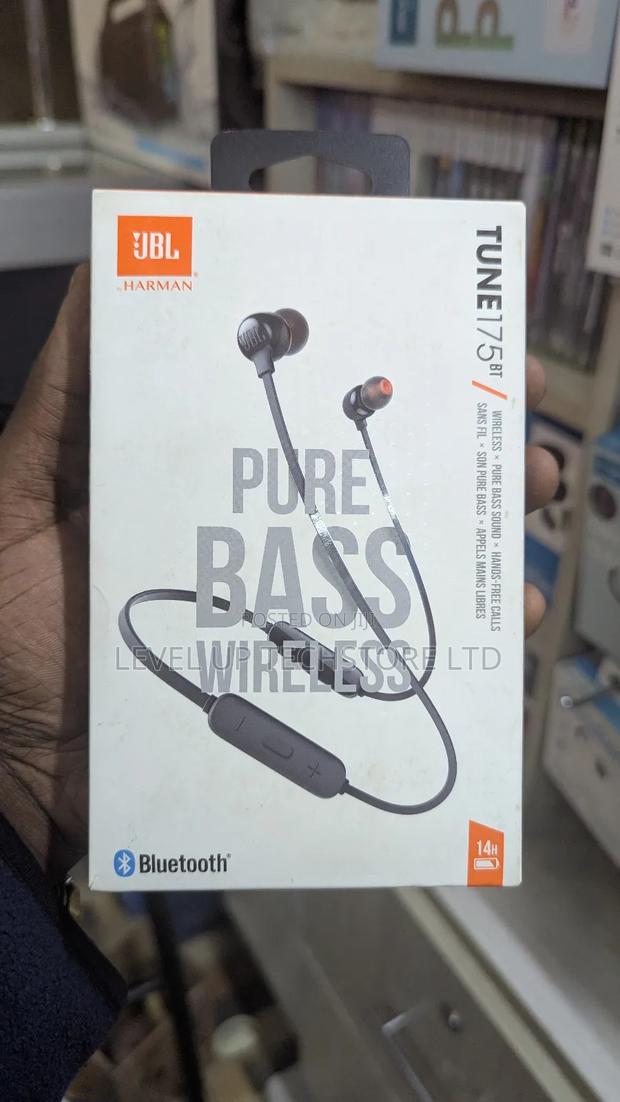JBL Tune 125bt Wireless in-Ear Headphones Pure Bass Sound Neckband