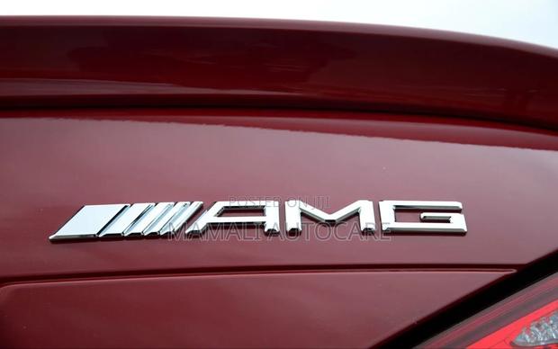 Mercedes Amg Chrome Emblem Logo - main view