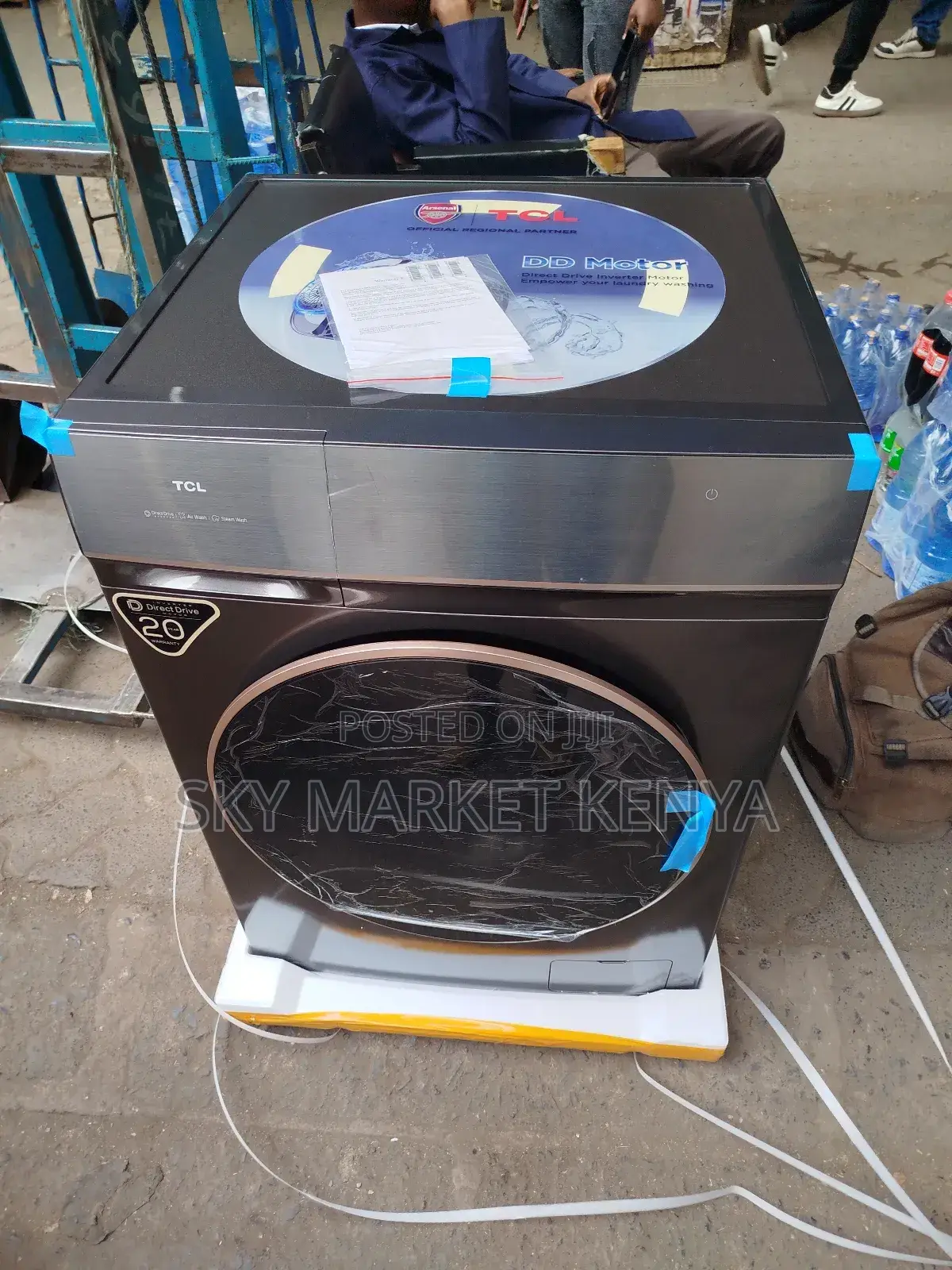 TCL Washing Machine 10/7 Kg Front Load