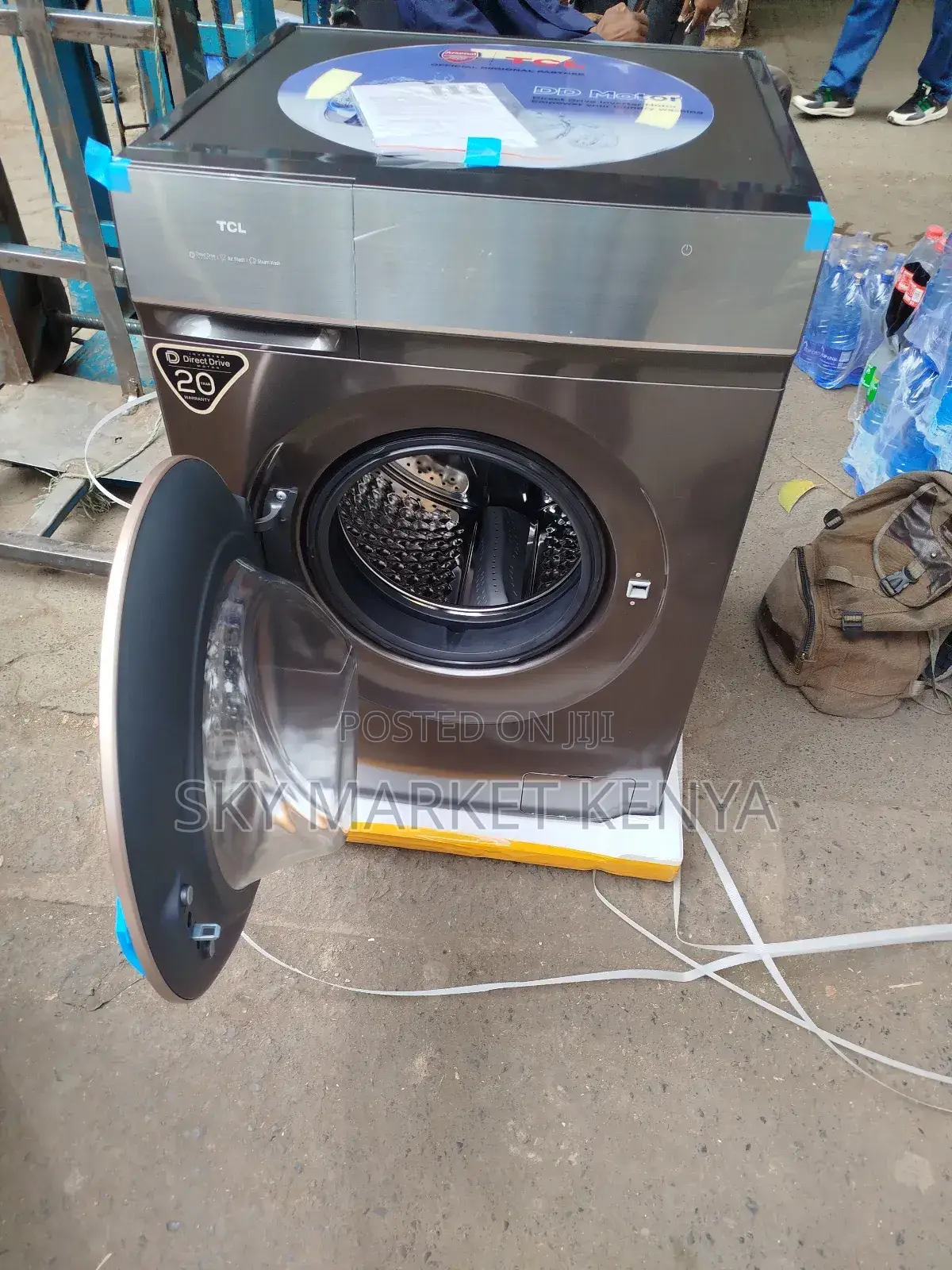 TCL Washing Machine 10/7 Kg Front Load