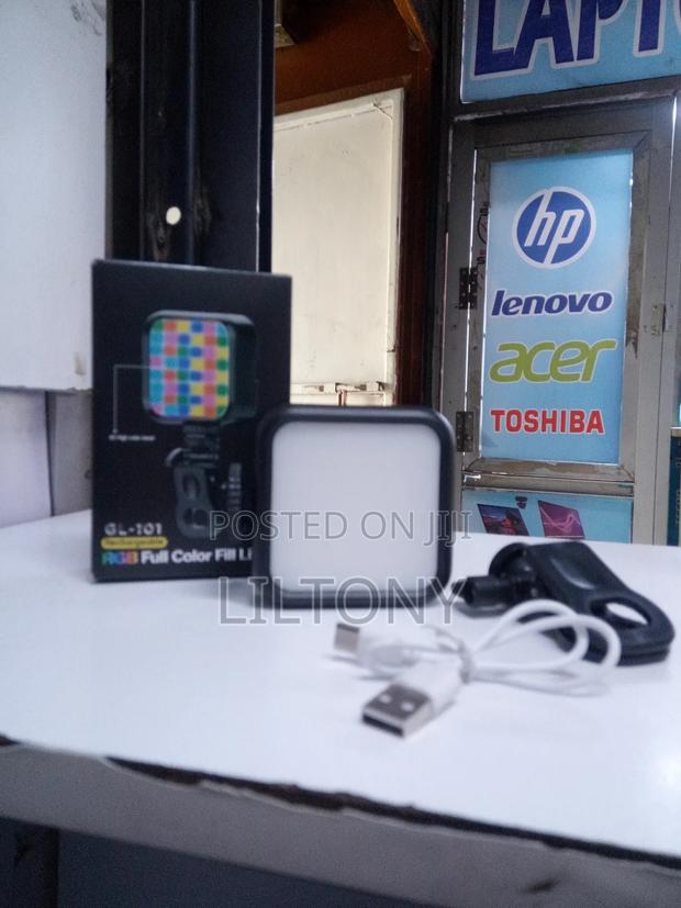 Phone/ Laptop RGB Rechargeable Full Color Fill Light - main view