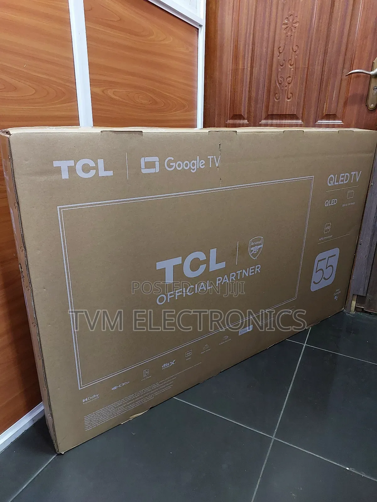 TCL 55′′ 55t6c Qled HDR Google Tv