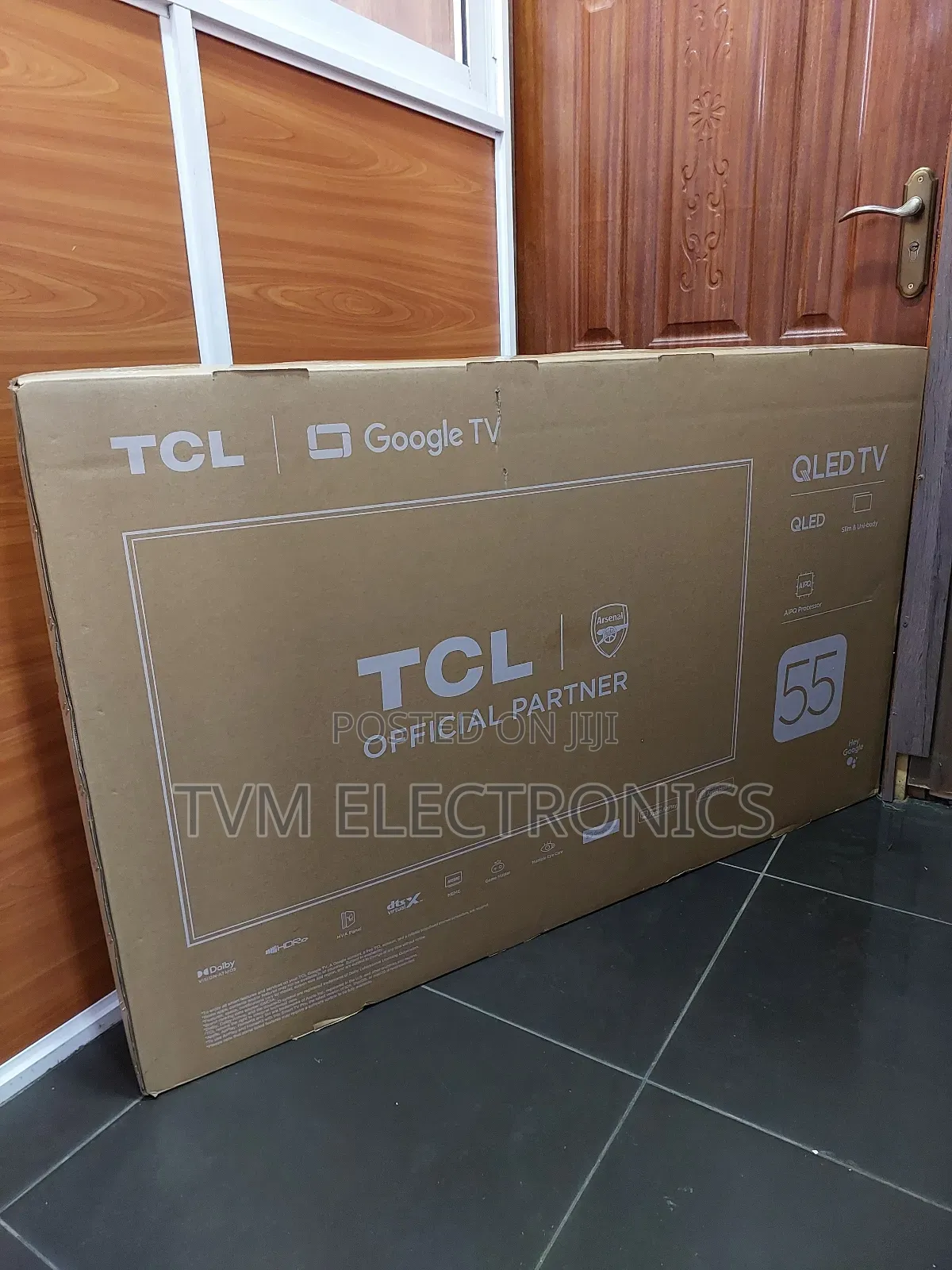 TCL 55′′ 55t6c Qled HDR Google Tv