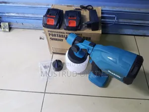 Portable Cordless Spray Gun/2 Batteries And Charger