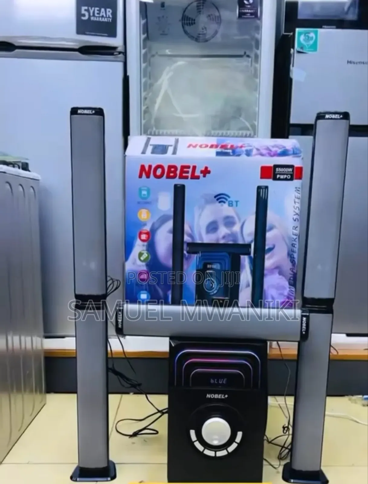 Nobel Plus Nb-2090 5.1ch Subwoofer System 55,000w