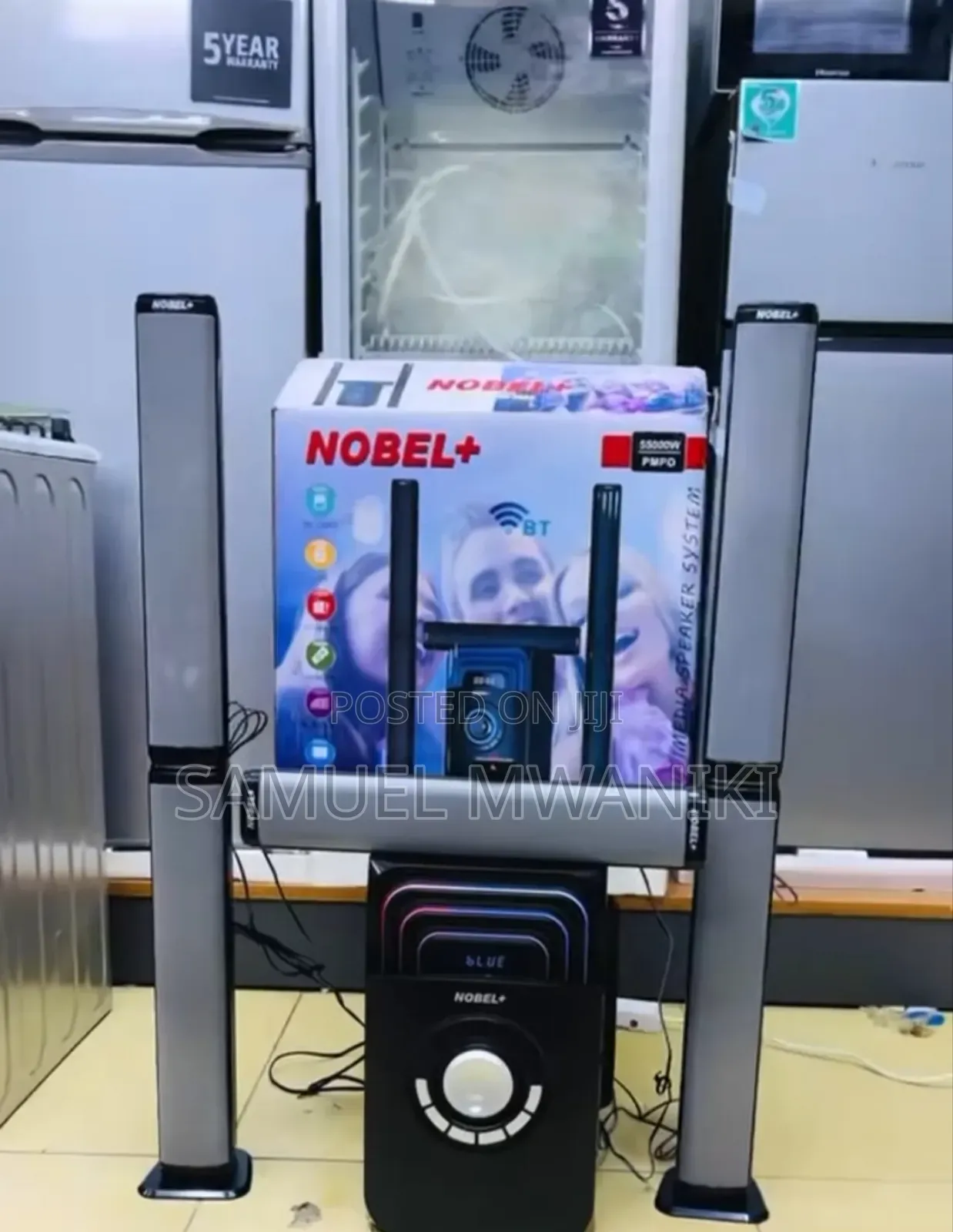 Nobel Plus Nb-2090 5.1ch Subwoofer System 55,000w