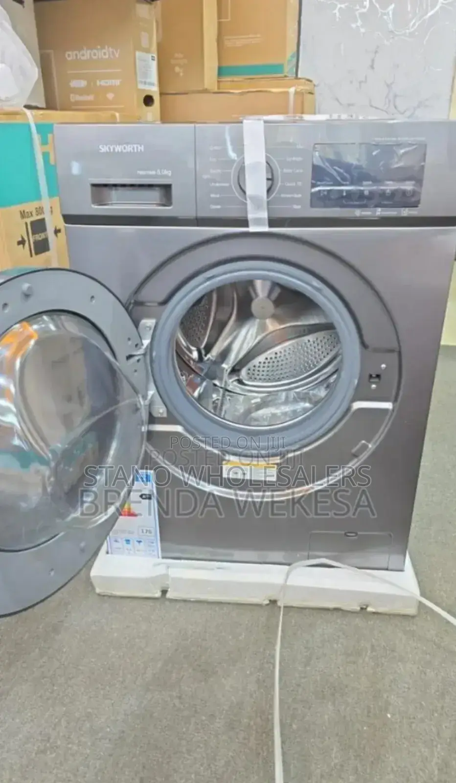 Semi Automatic - Front Load Skyworth 10kg Wash and Dry