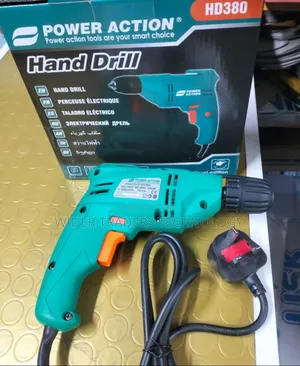 Power Action 10mm Drill
380 Watts
