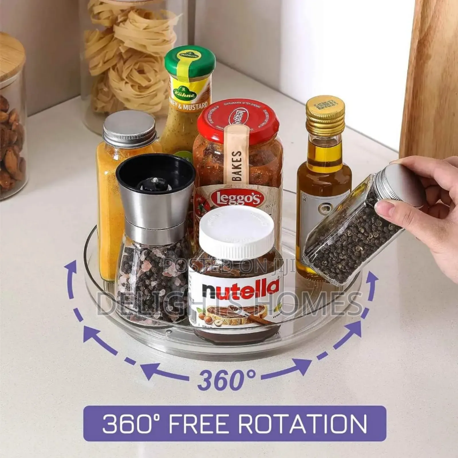 Lazy Susan 360° Rotating Bathroom Organizer_fu