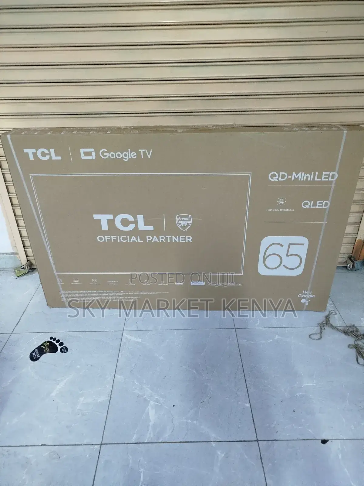 TCL 65 Inch Google Tv Qd- Mini-Led