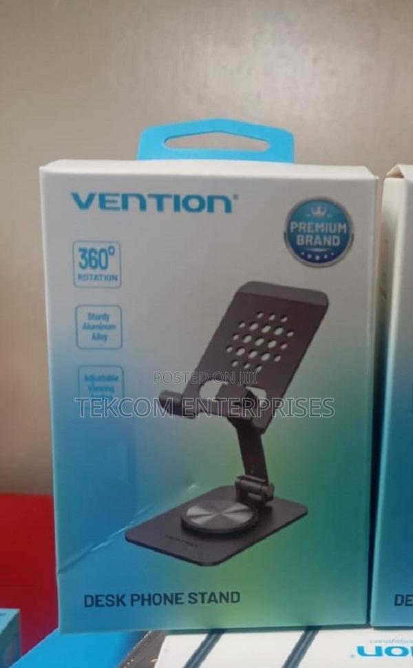 Vention Ksdh0 Articulating Desk Phone Stand With 360° Rotatable Base - thumbnail 2