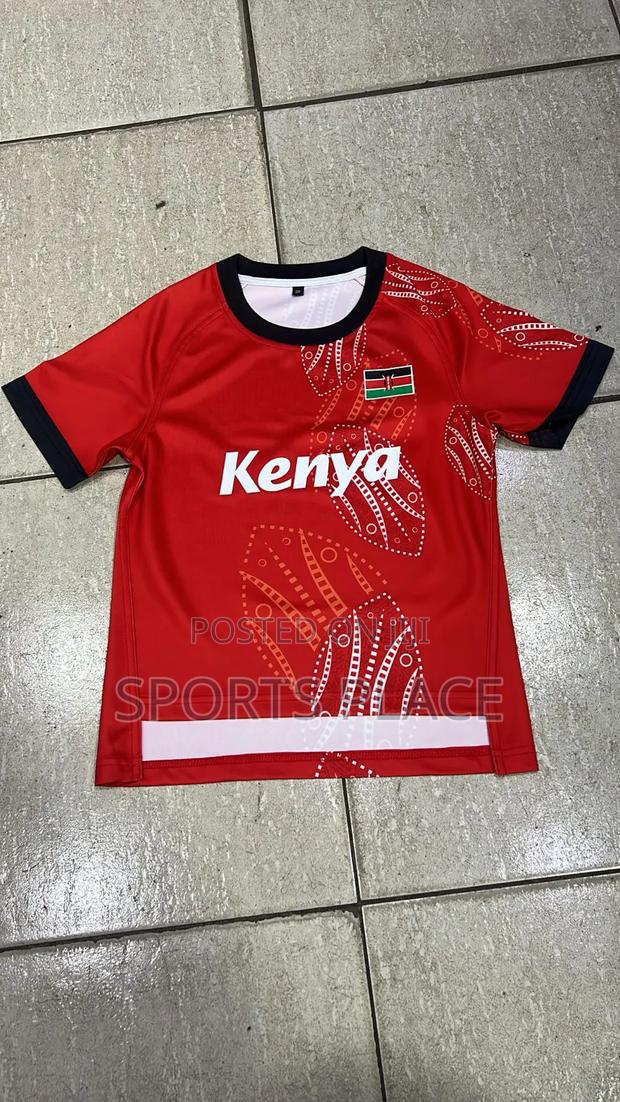 Kids Kenya Rugby Red Kit - thumbnail 2