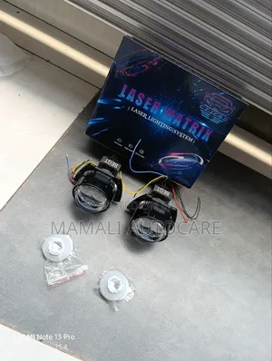 Bi Led Dual Laser Projector Lens - 40w Low, 72w High Beam