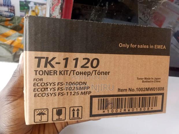 Kyocera Tk-1120 Black Toner Cartridge