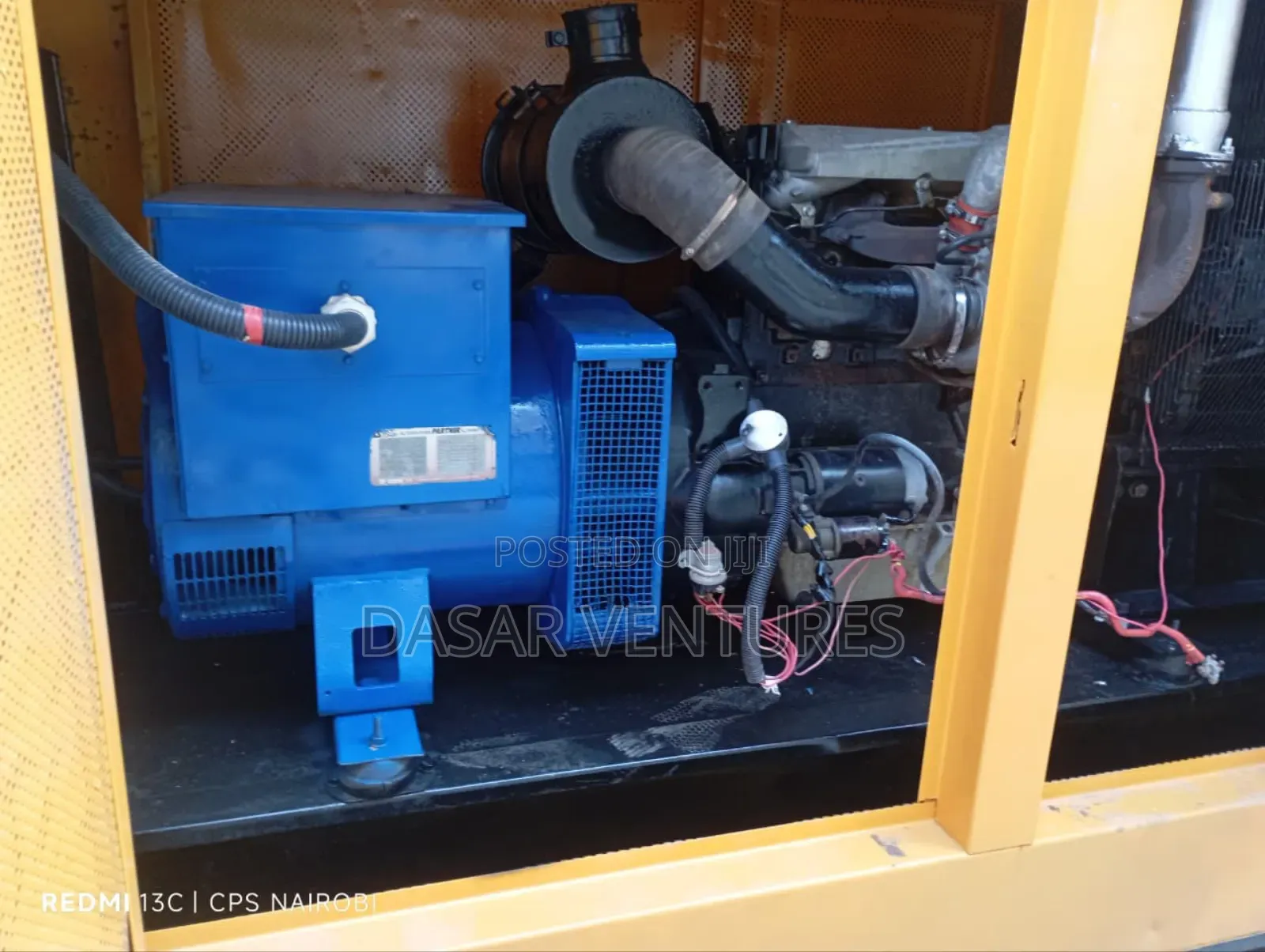 Generator Hire 100kva Perkins