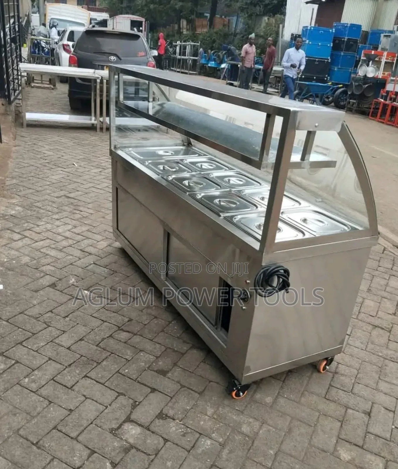 Food Warmer Display Stainless Steel