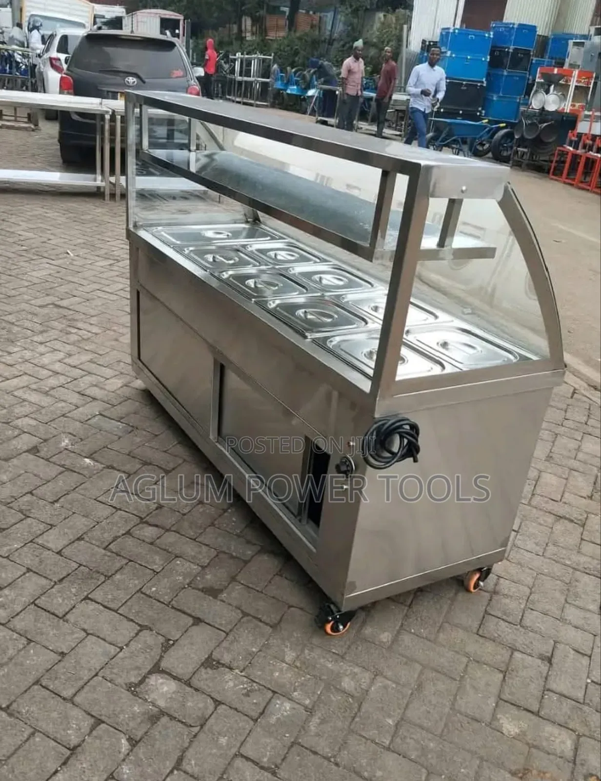 Food Warmer Display Stainless Steel