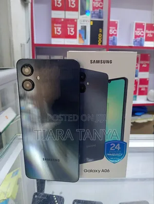 New Samsung Galaxy A06 64 GB Black