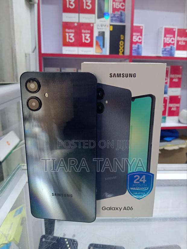New Samsung Galaxy A06 64 GB Black