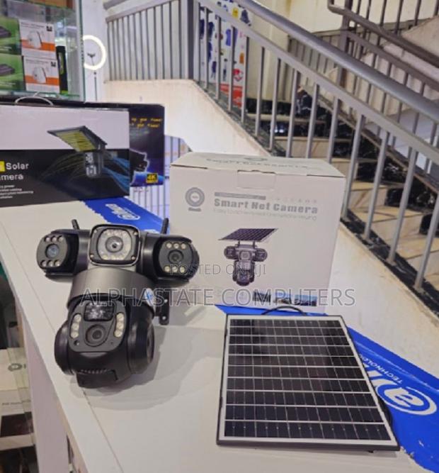 V380 4g Triple Lens Solar PTZ Camera With Human Motion Tracking - main view