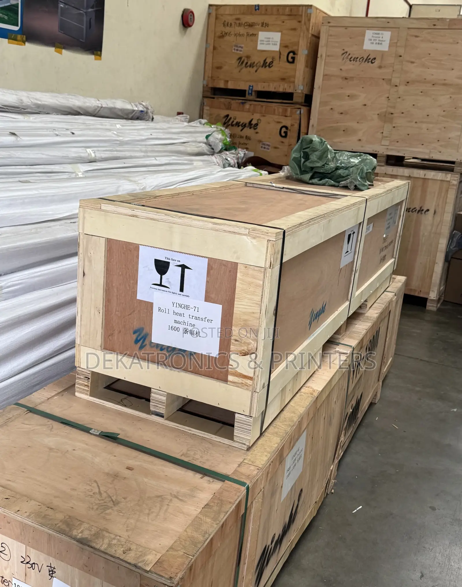 Yinghe 1.6m Clothe Roll to Roll Heat Press Machine