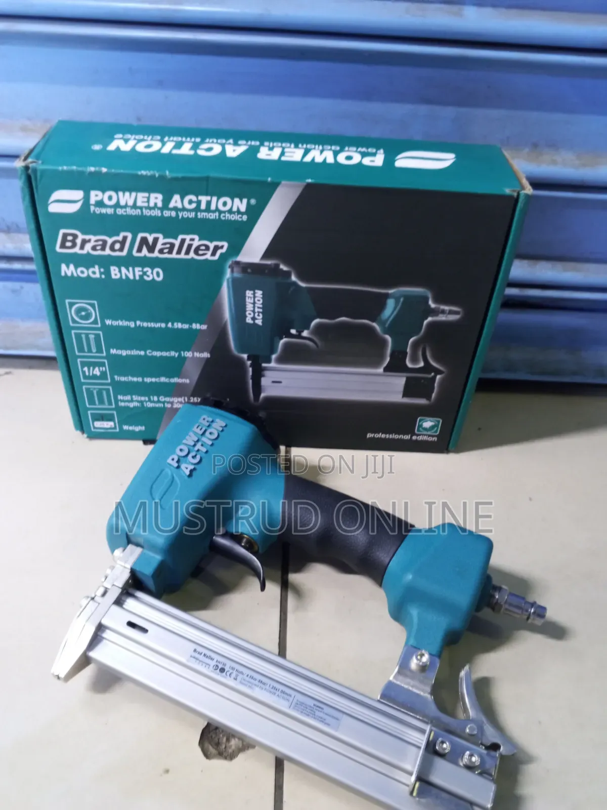 Power Action Brad Nailer