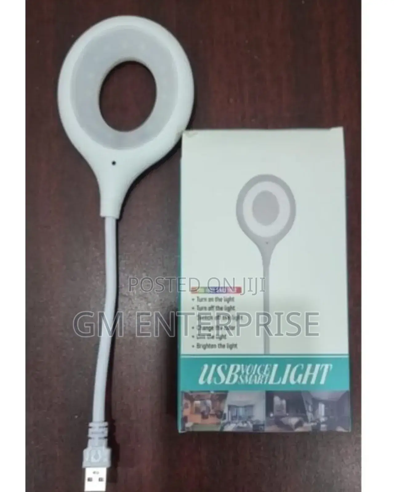 *Usb Connection Desk Lamp With Voice Command Control