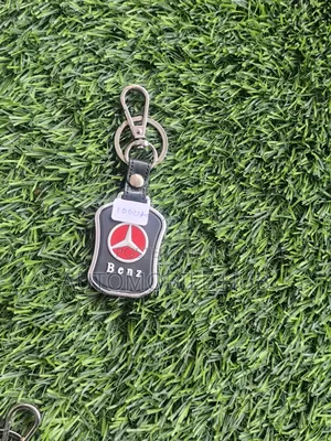 Mercedes Benz Key Holder Black Leather