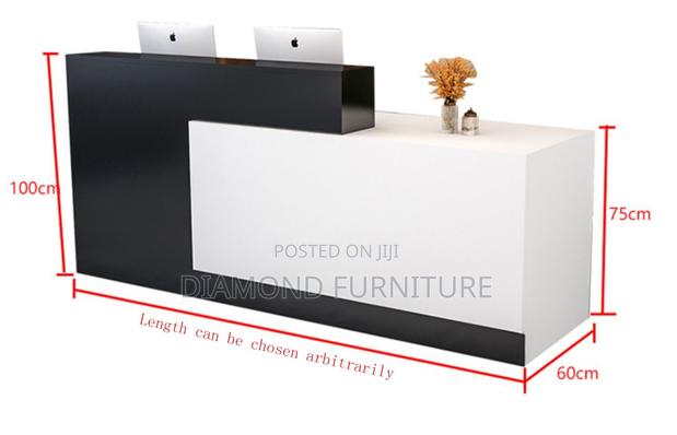 Modern Executive Front Office Reception Desk - thumbnail 2