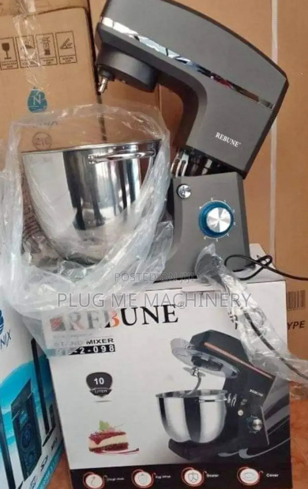 Rebune Stand Mixer 10 Litres