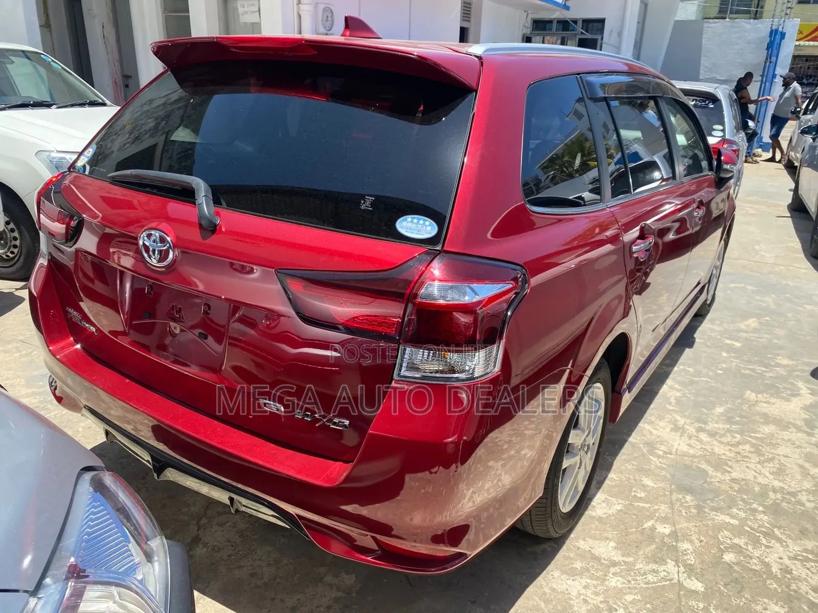 Toyota Corolla Fielder 2018 Red