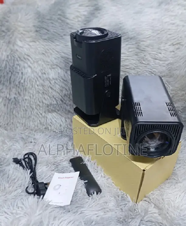 Large Smart Projector Android 13.0 2gb/16gb 1080p