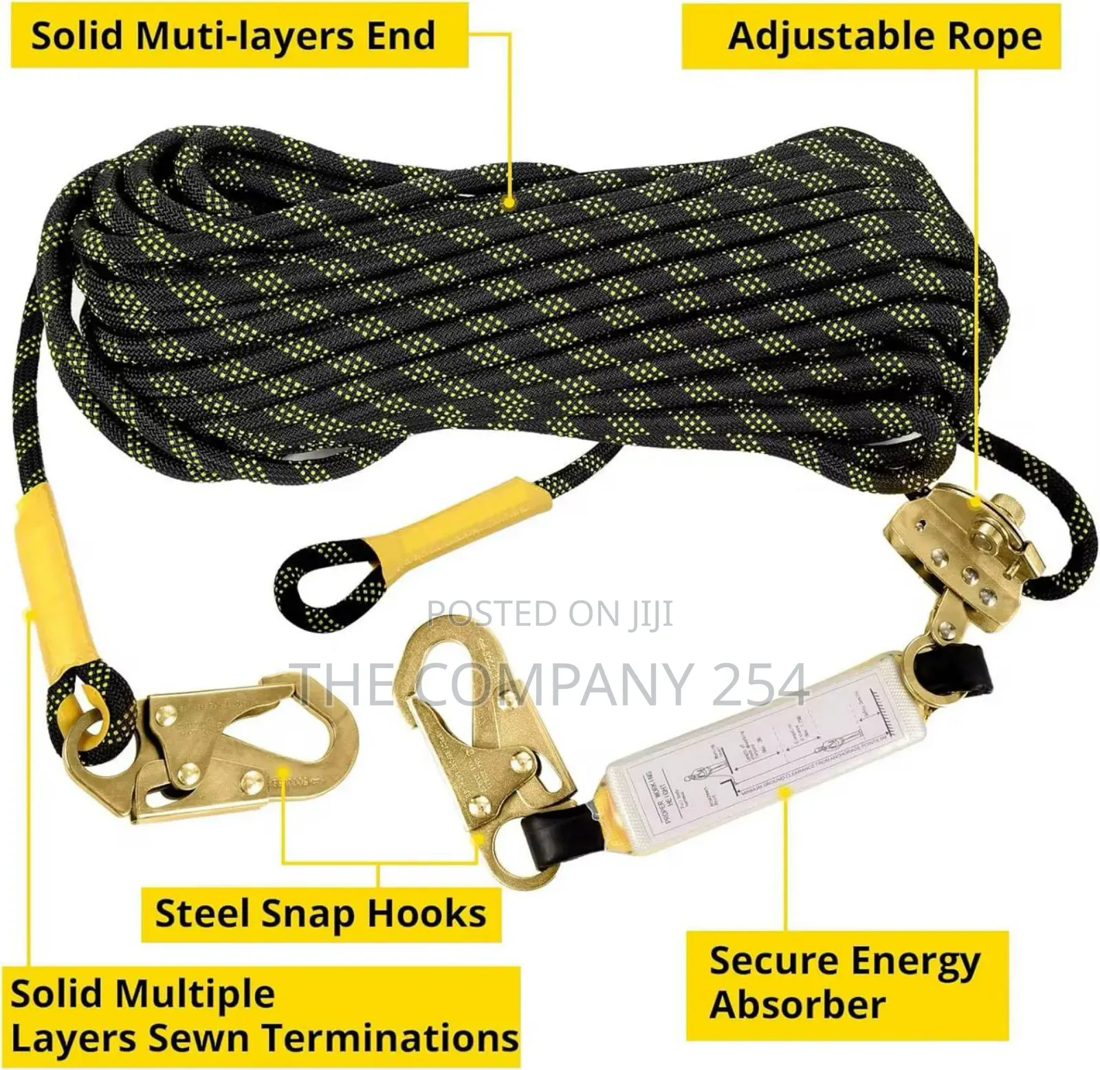 Safety Hiking Mountain Climbing Safety Ropes