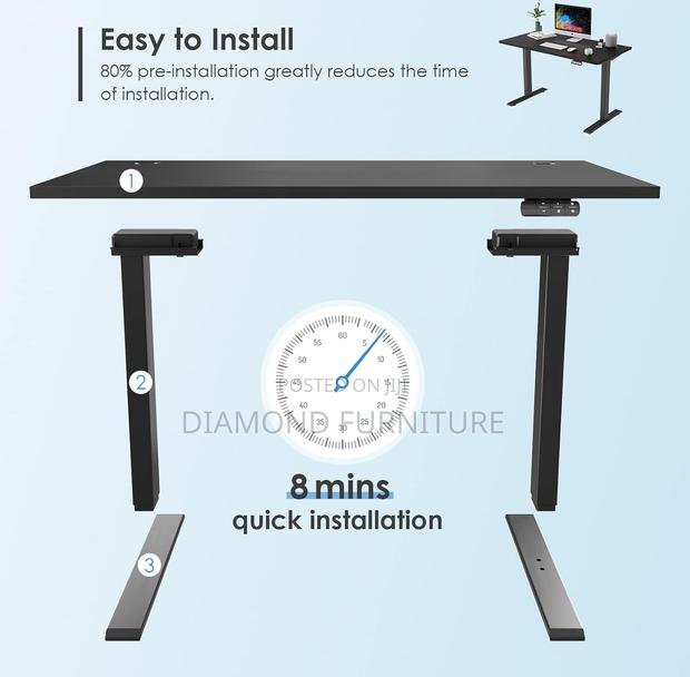 Electric Height Adjustable Home Office Desk - thumbnail 2